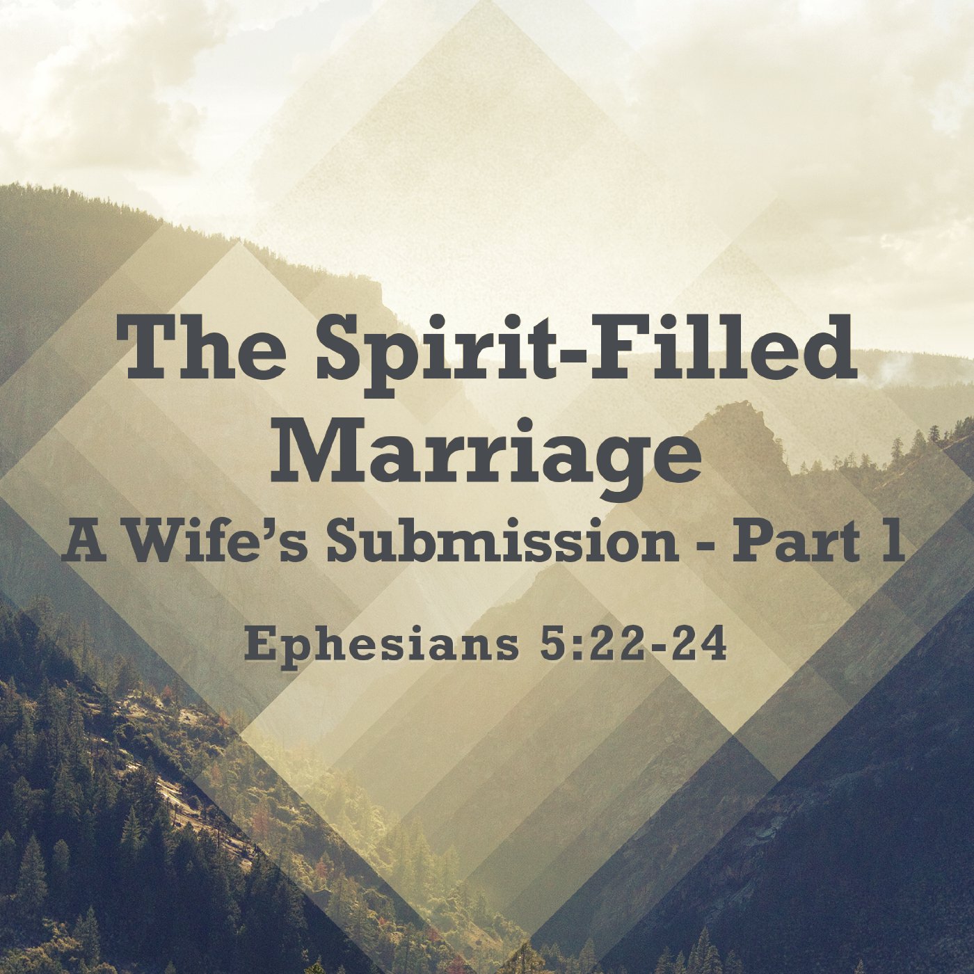 The Spirit-Filled Marriage: A Wife’s Submission – Part 1 episode artwork