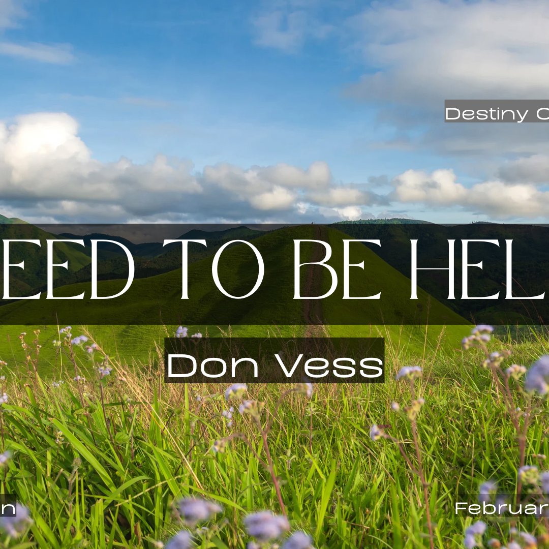 "Need to Be Held" by Don Vess - Sunday Service February 22, 2026 episode artwork