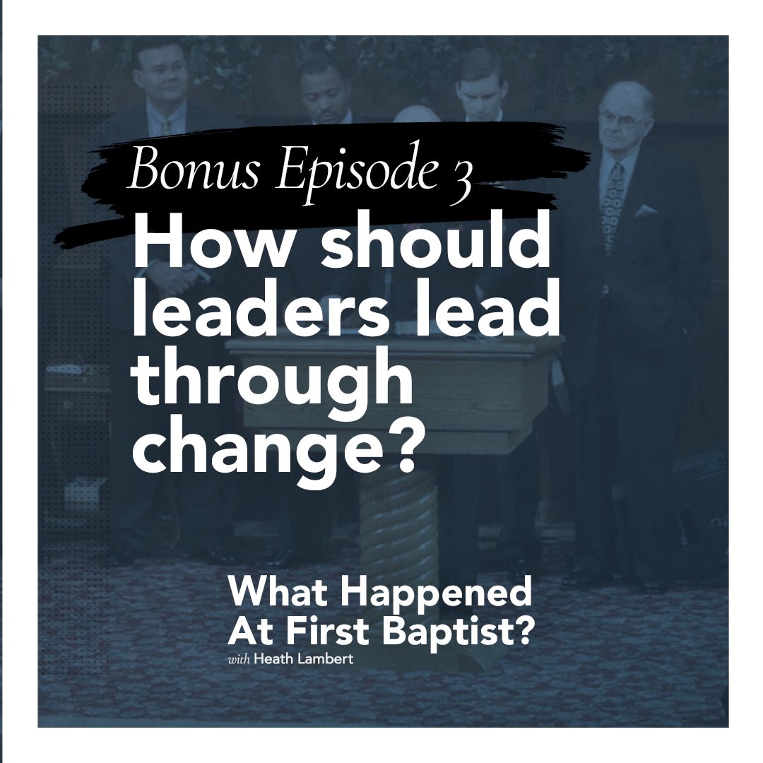 How Should Leaders Lead Through Change? - Bonus Episode 3 episode artwork