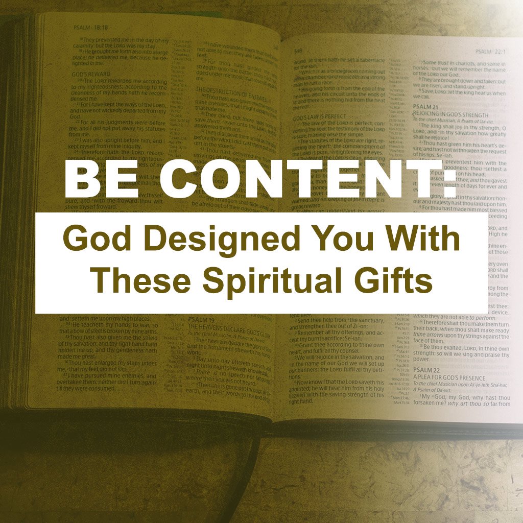 Be Content: God Designed You With These Spiritual Gifts episode artwork
