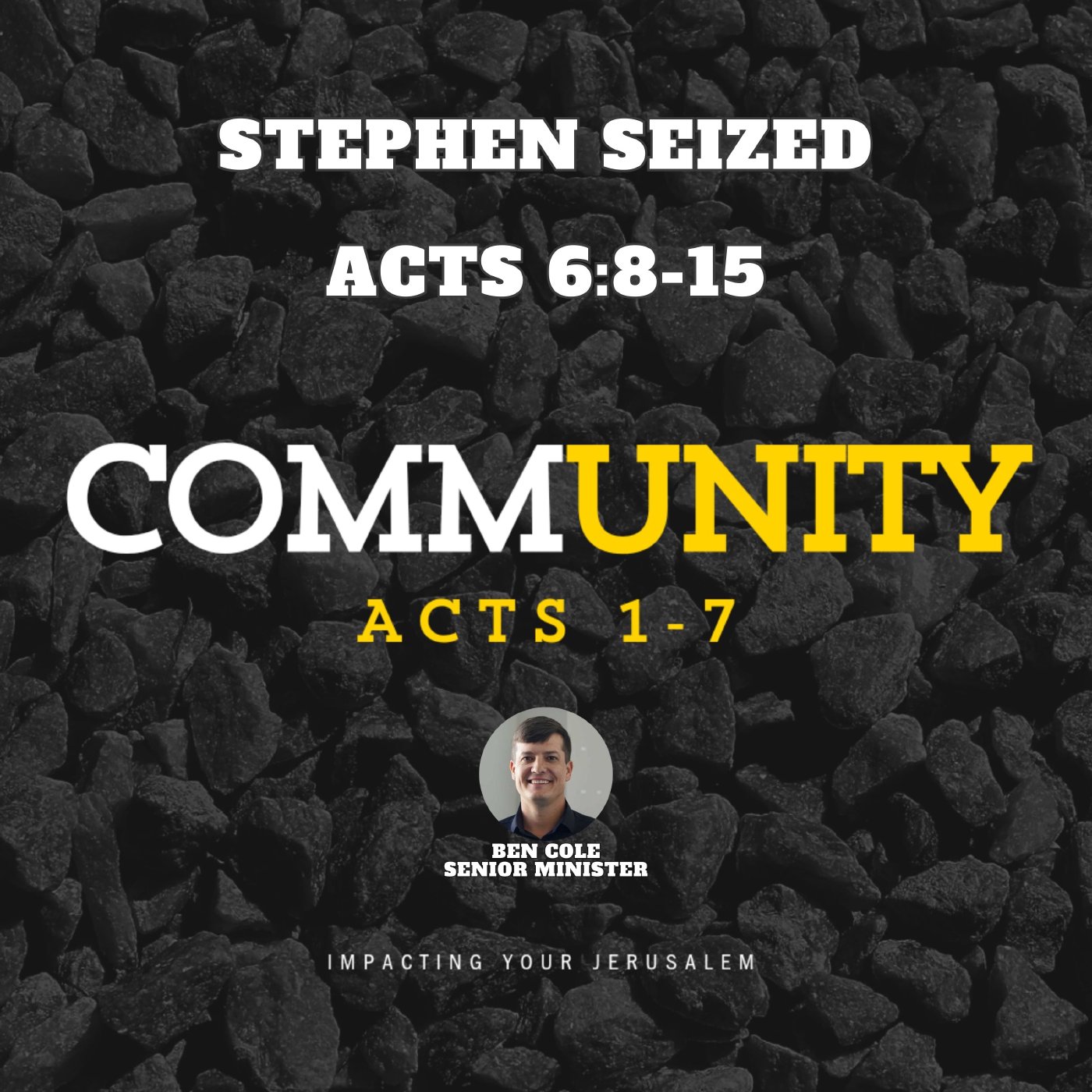 Sunday Morning Worship | Stephen Seized | Acts 6:8-15 episode artwork