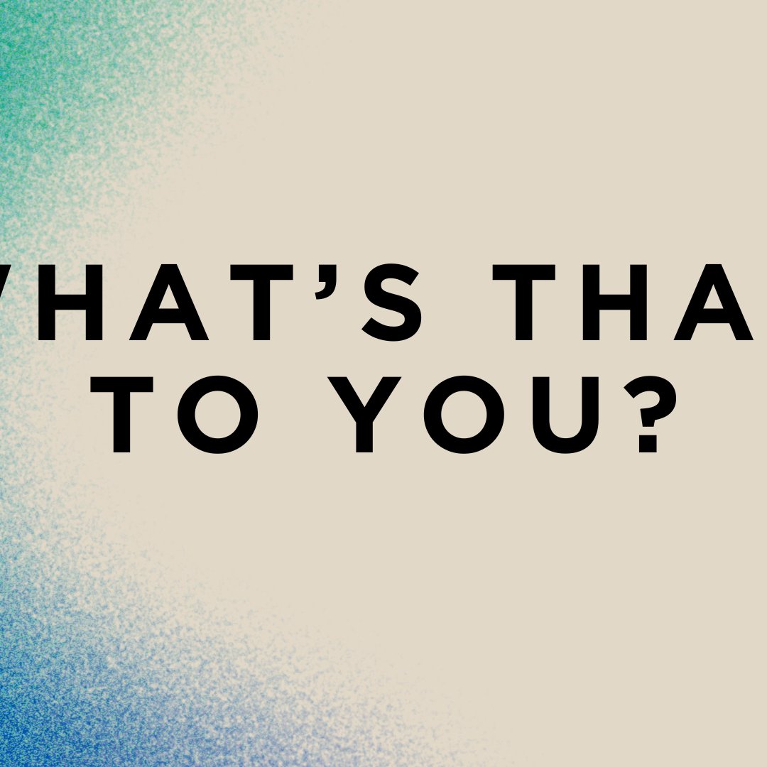 What's That to You? episode artwork