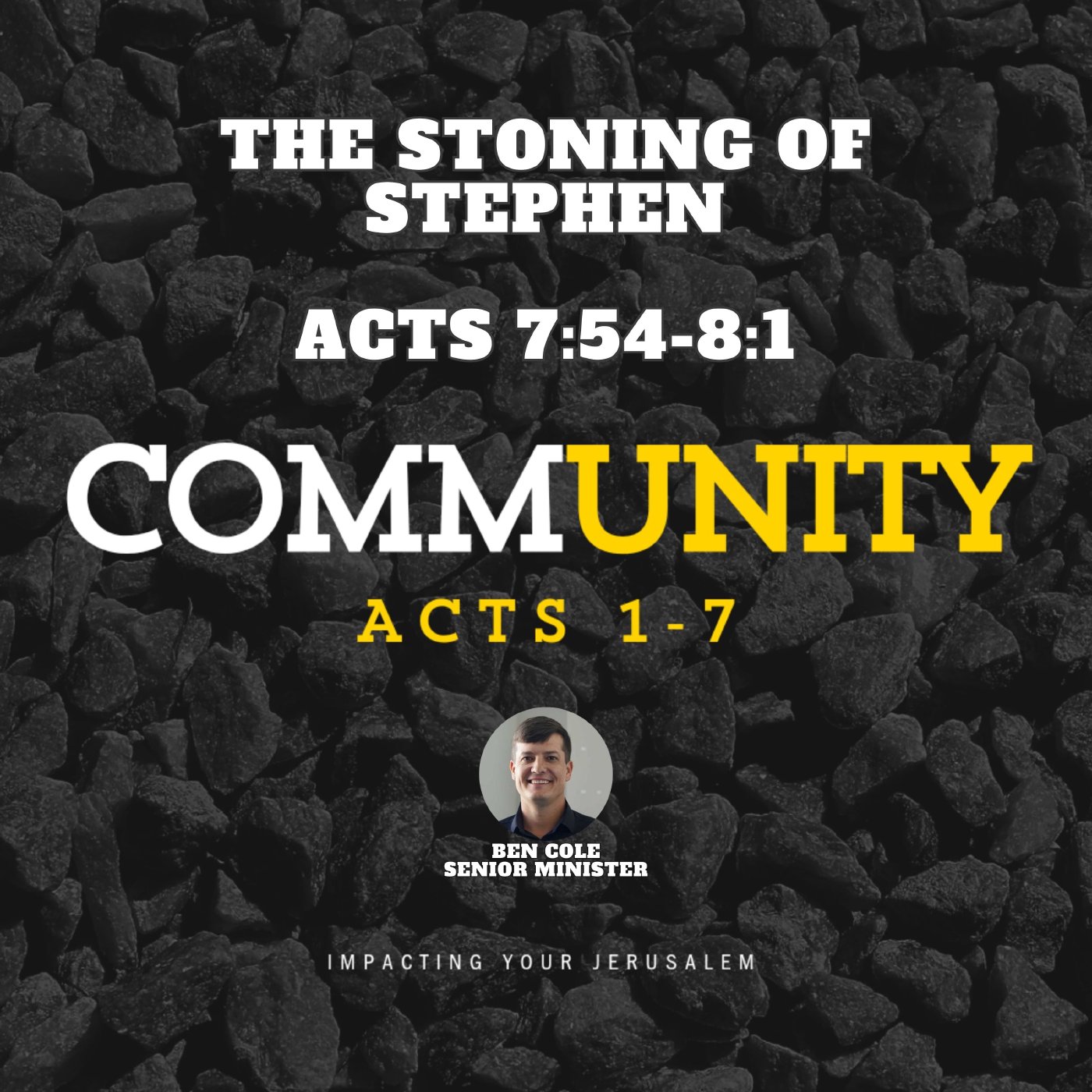 The Stoning of Stephen | Acts 7:54-8:1 episode artwork
