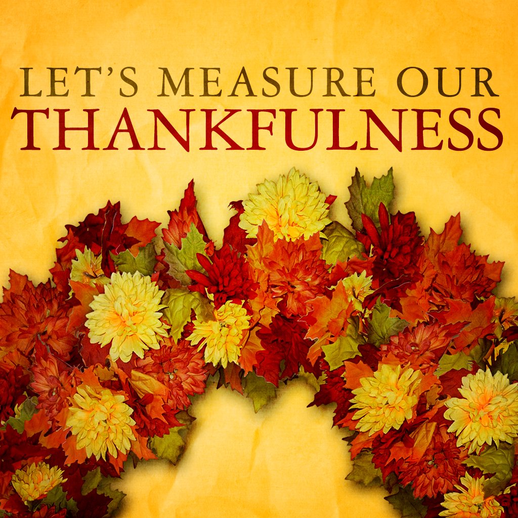 Let's Measure Our Thankfulness episode artwork
