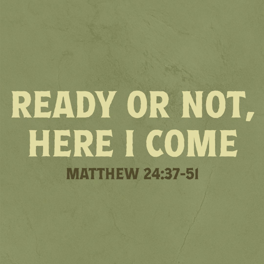 Ready or Not, Here I Come!