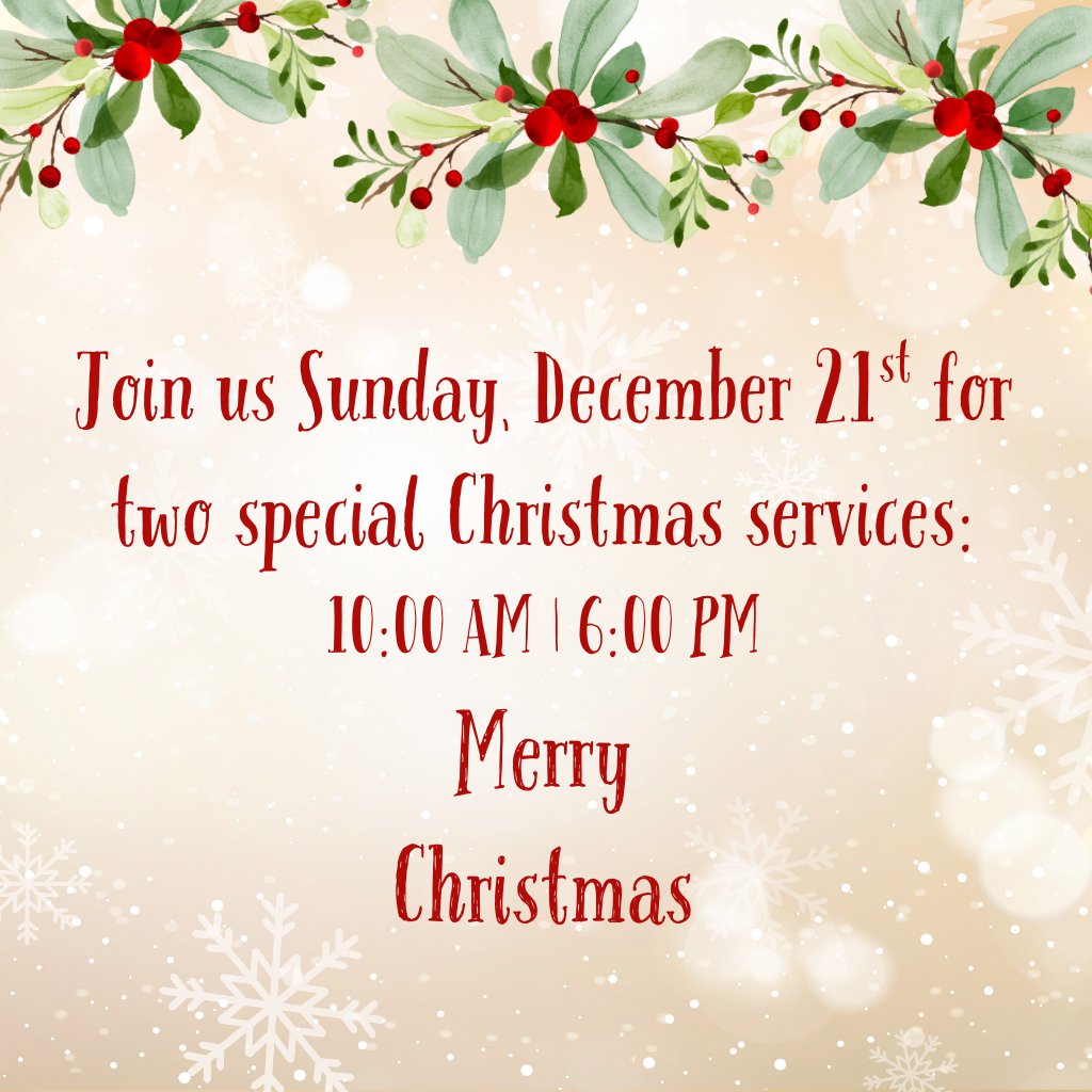 Christmas Eve Message