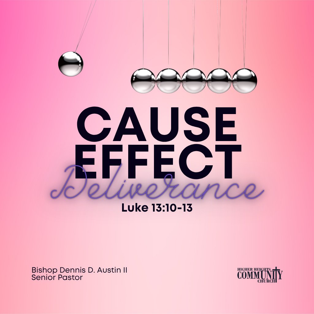 Cause. Effect. Deliverance.