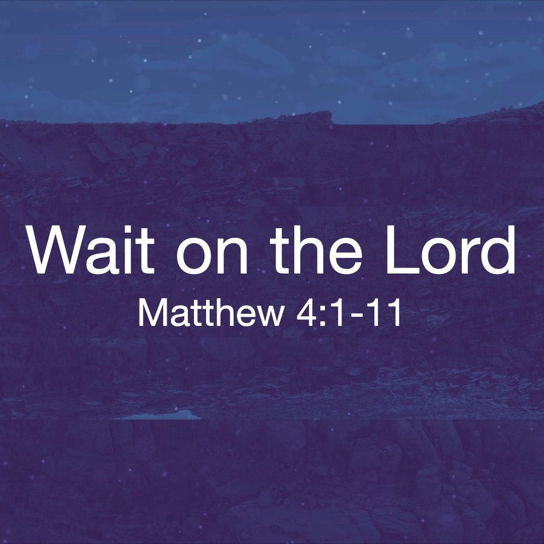 Wait on the Lord episode artwork