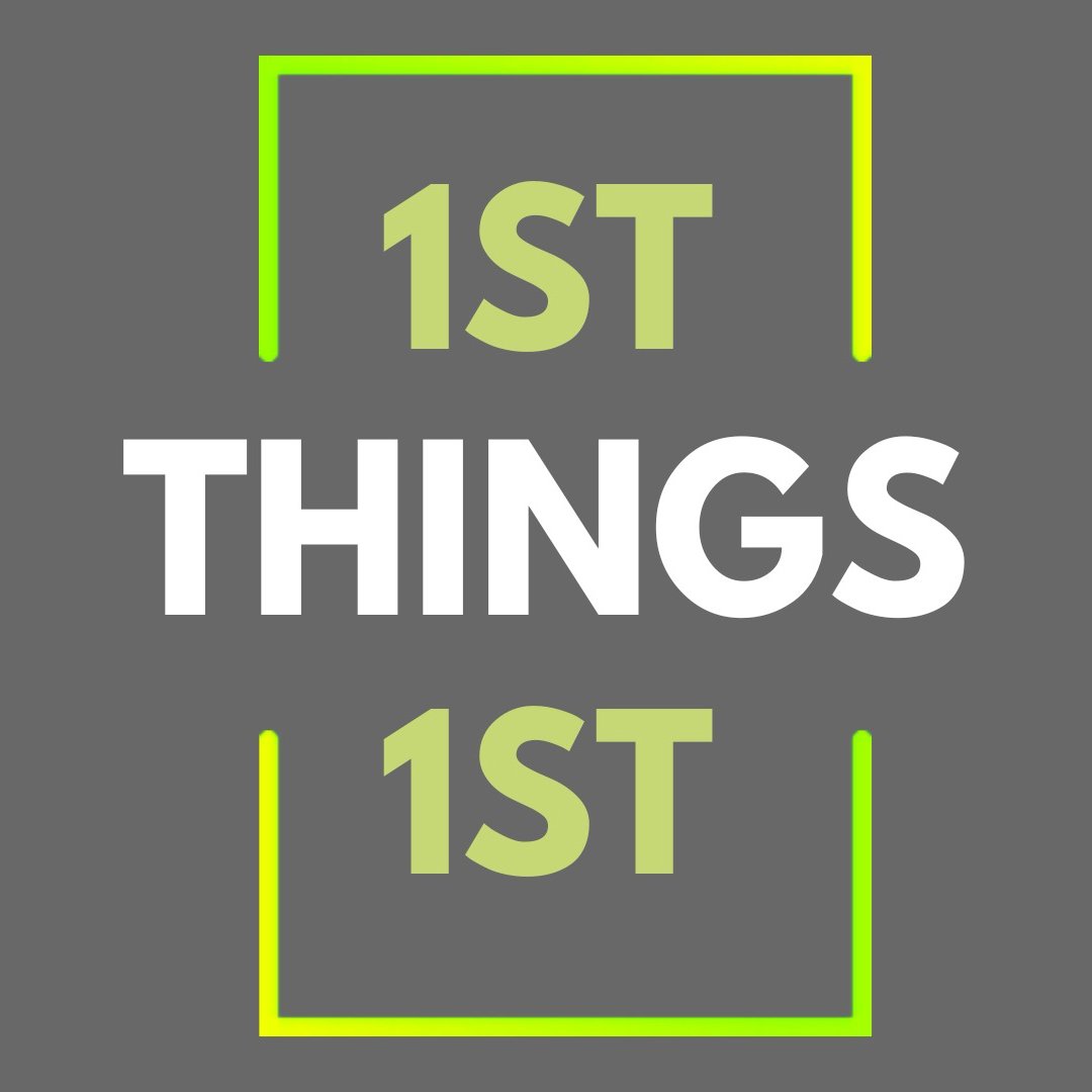 First Things First episode artwork