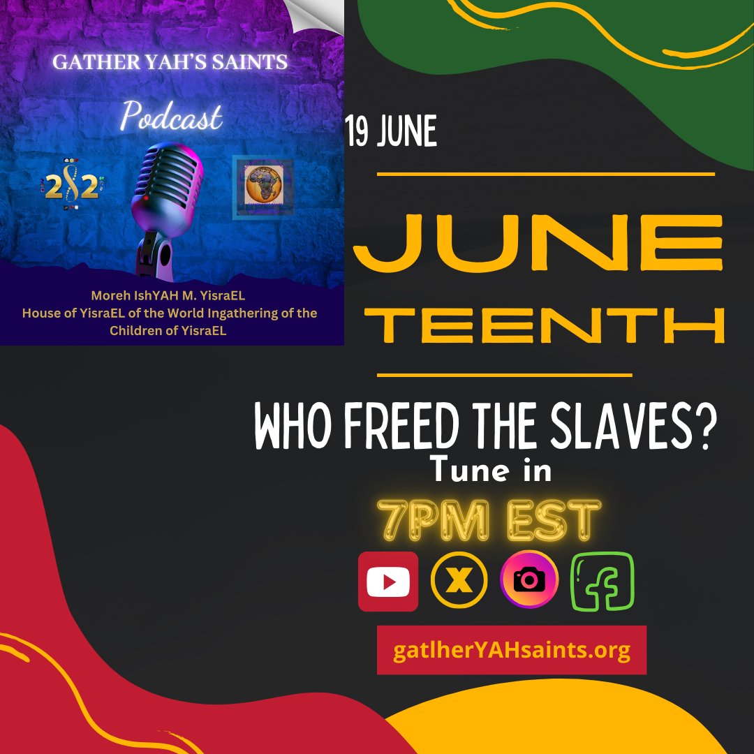 Gather YAH\'S Saints