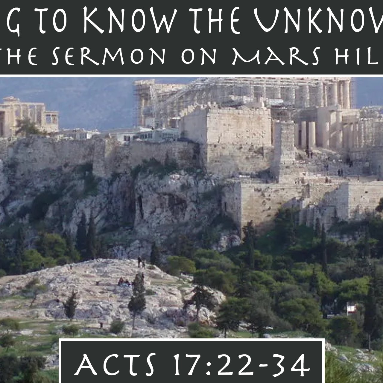 Getting to Know the Unknown God: The Sermon on Mars Hill episode artwork