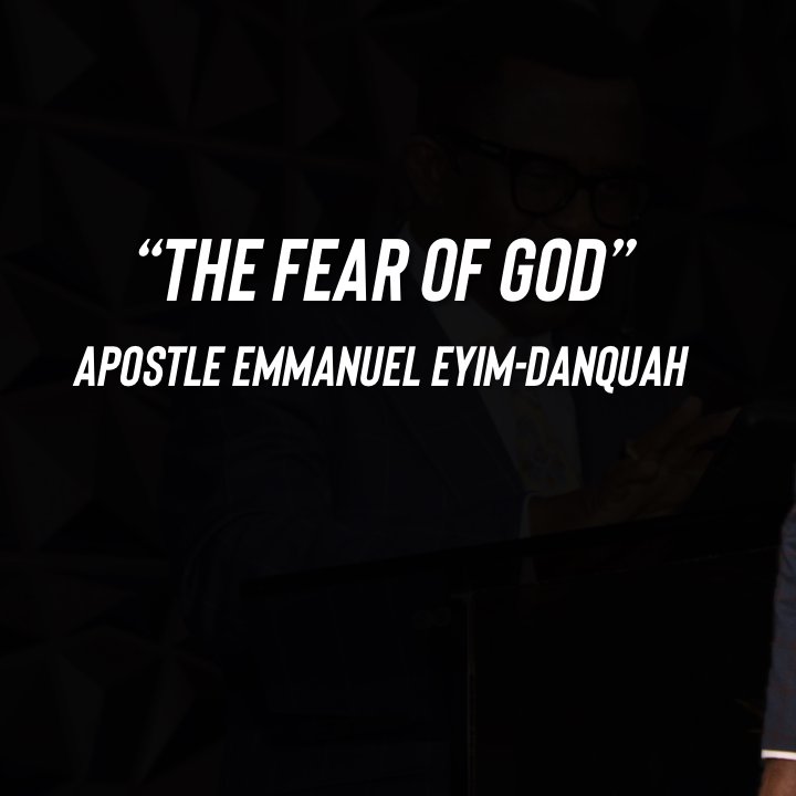 The Fear of the Lord