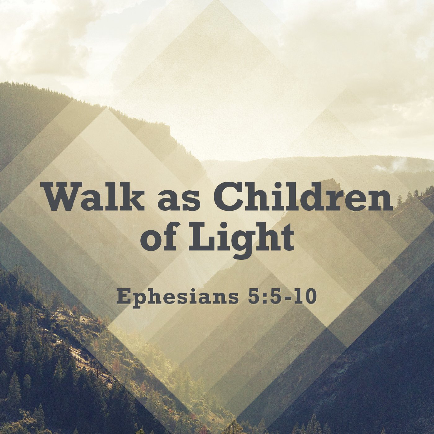Walk as Children of Light episode artwork