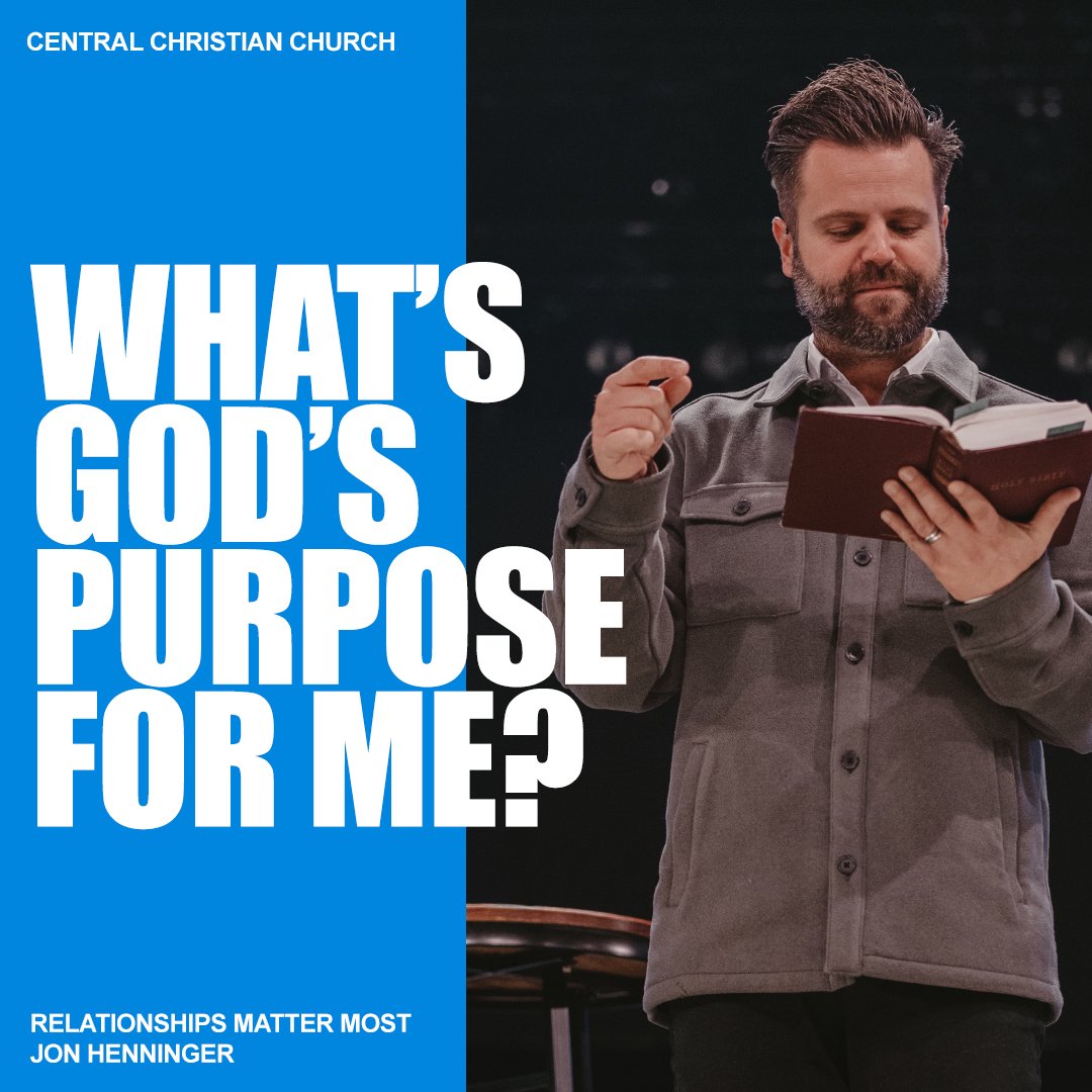 WHAT IS GOD'S PURPOSE FOR ME? - RELATIONSHIPS MATTER MOST episode artwork