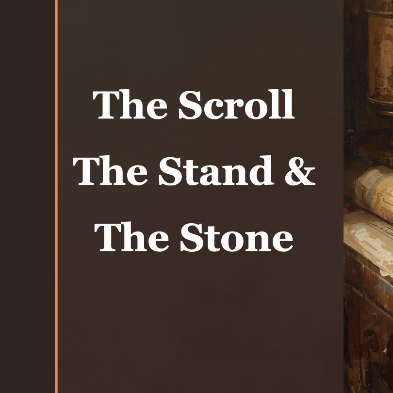 The Scroll, The Stand & The Stone