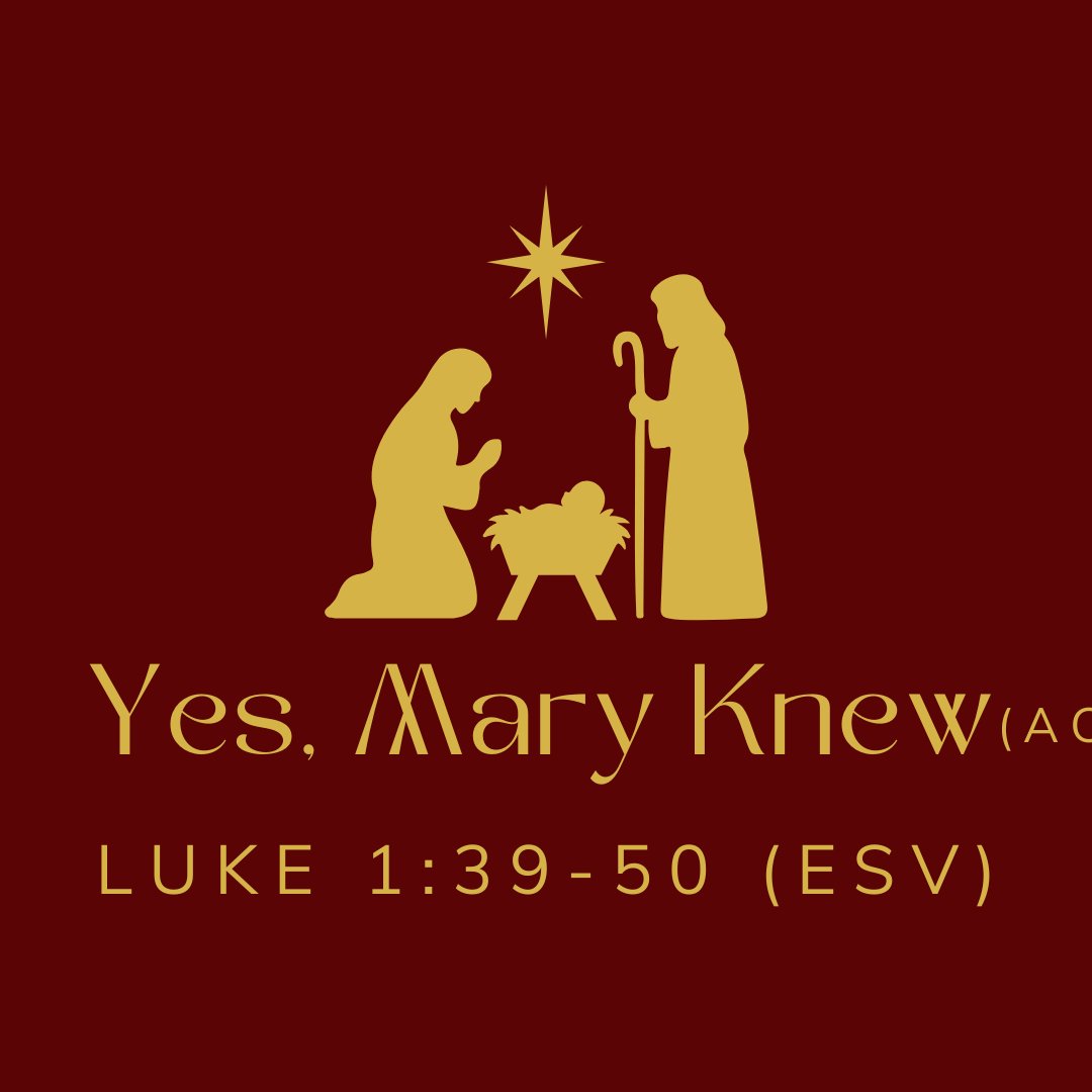 Yes, Mary Knew (Act 2)