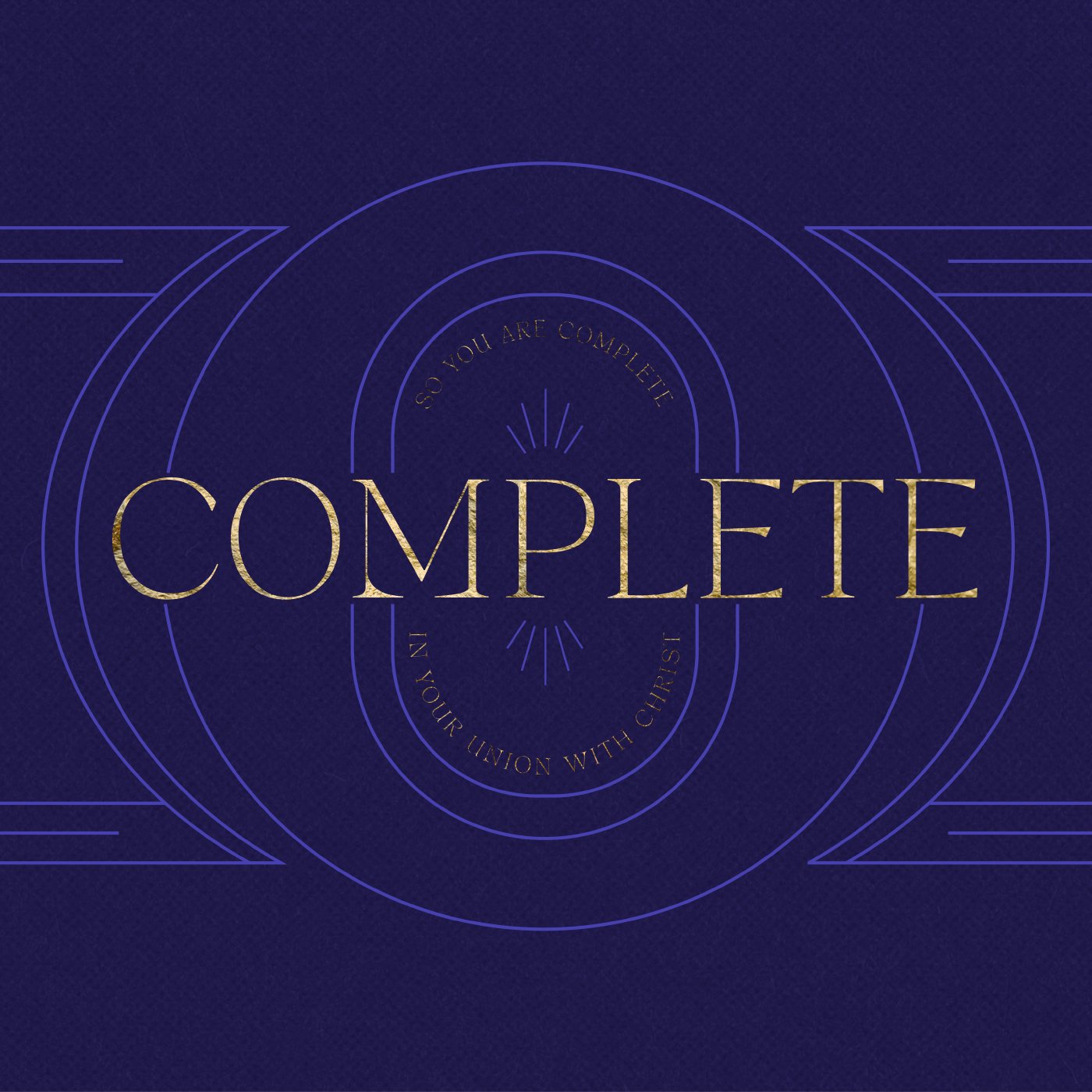 Complete In Jesus
