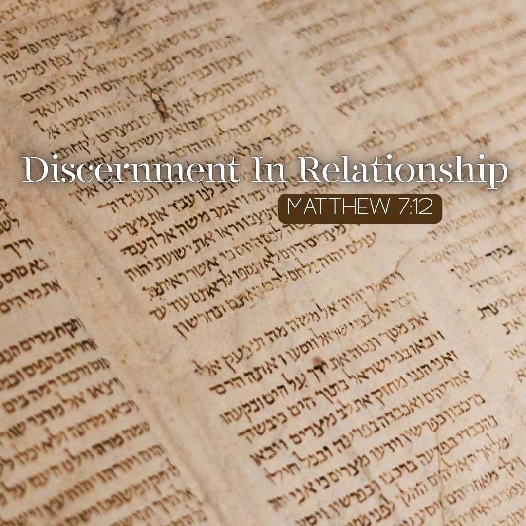 Discernment In Relationship episode artwork