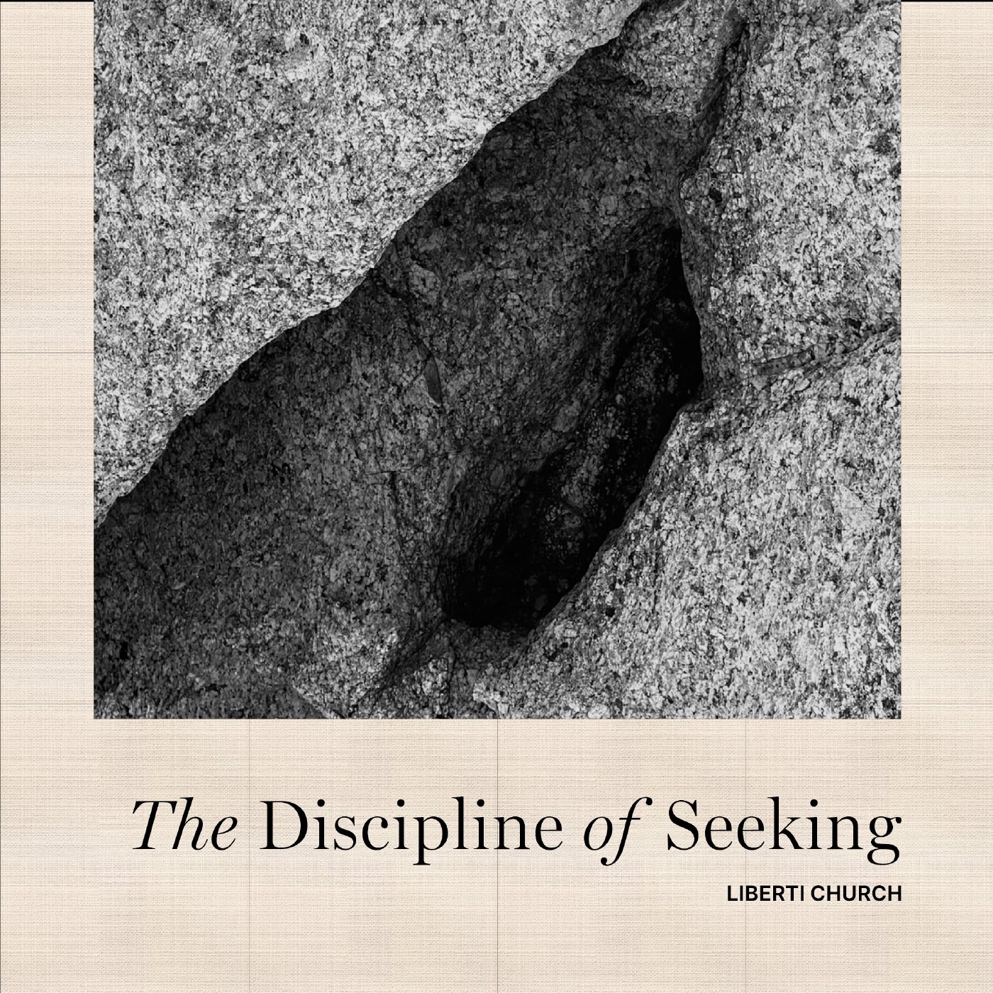 The Discipline of Seeking - Moments of Rest - Week 3