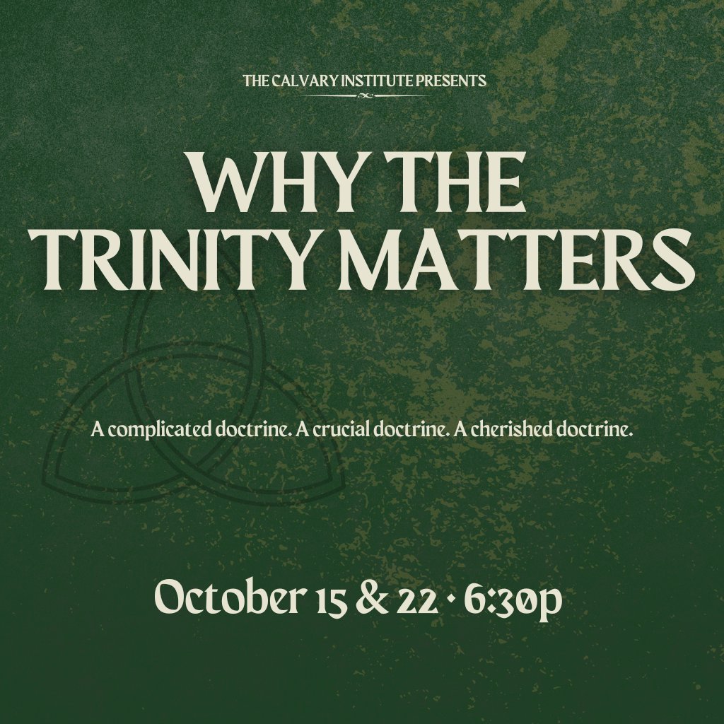 CI: Why the Trinity Matters Pt. 2