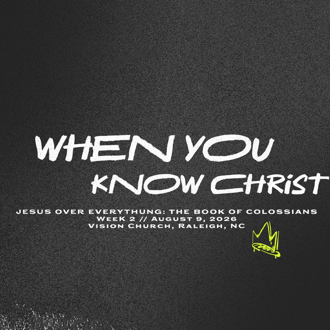 When You Know Jesus