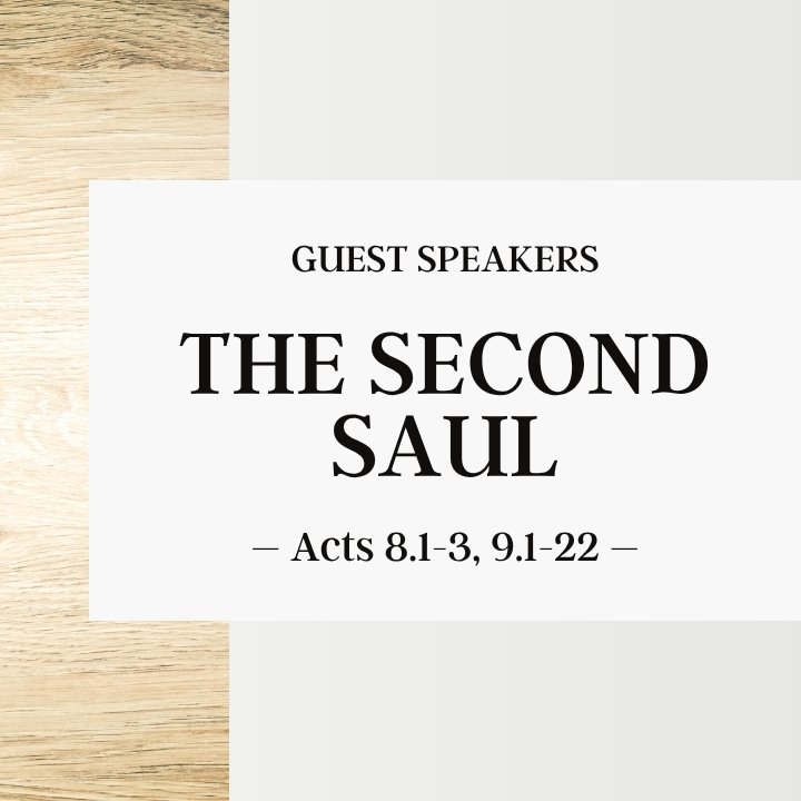 The Second Saul | Guest Speakers episode artwork