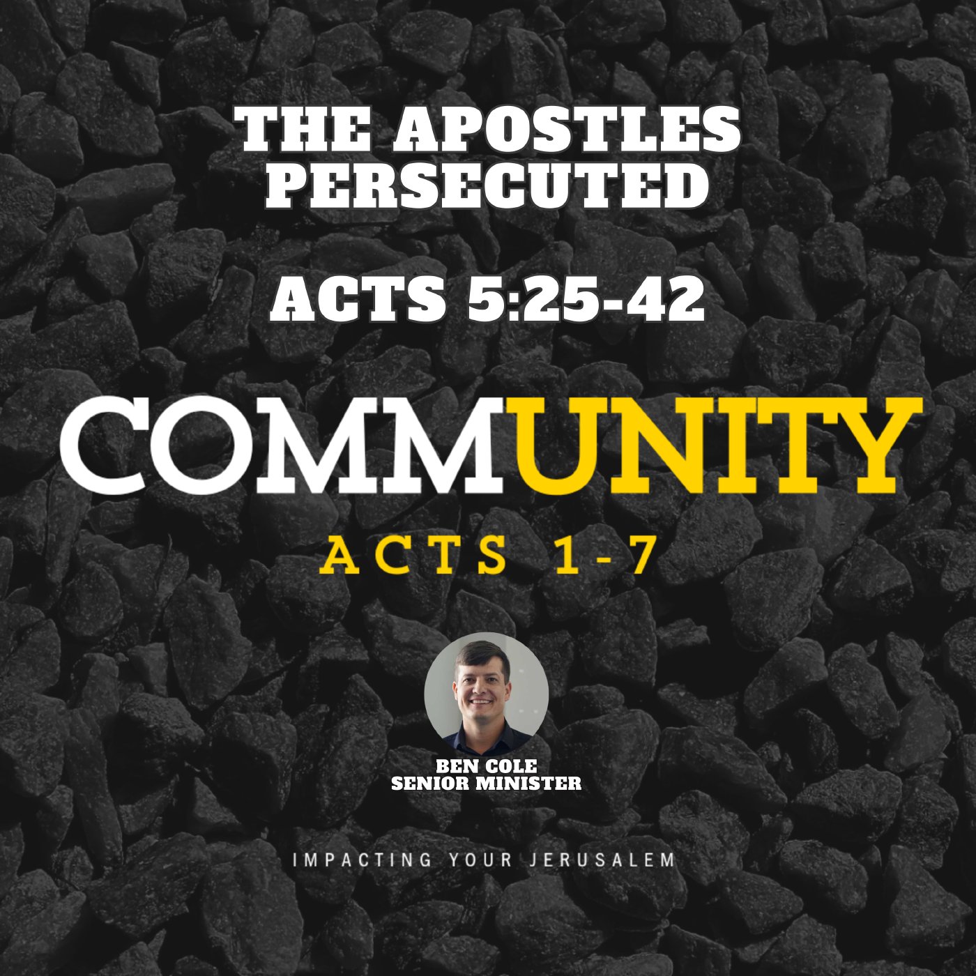 Sunday Morning Worship | The Apostles Persecuted | Acts 5:25-42 episode artwork