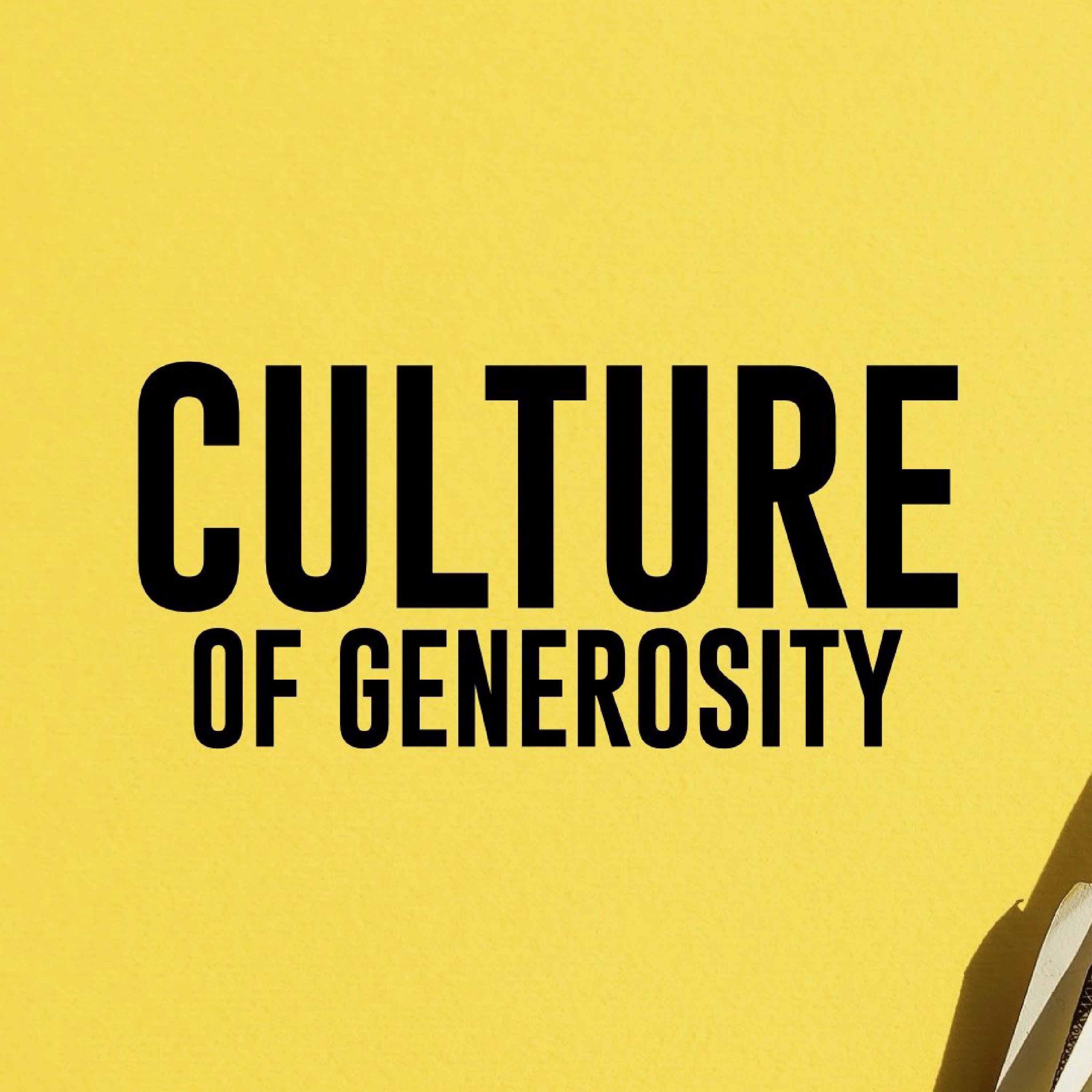 Culture of Generosity podcast artwork