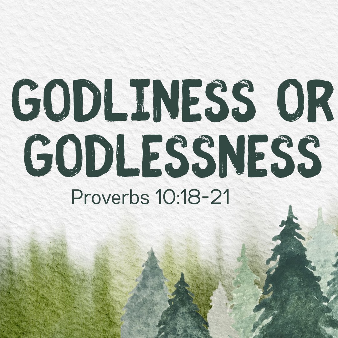 Godliness or Godlessness