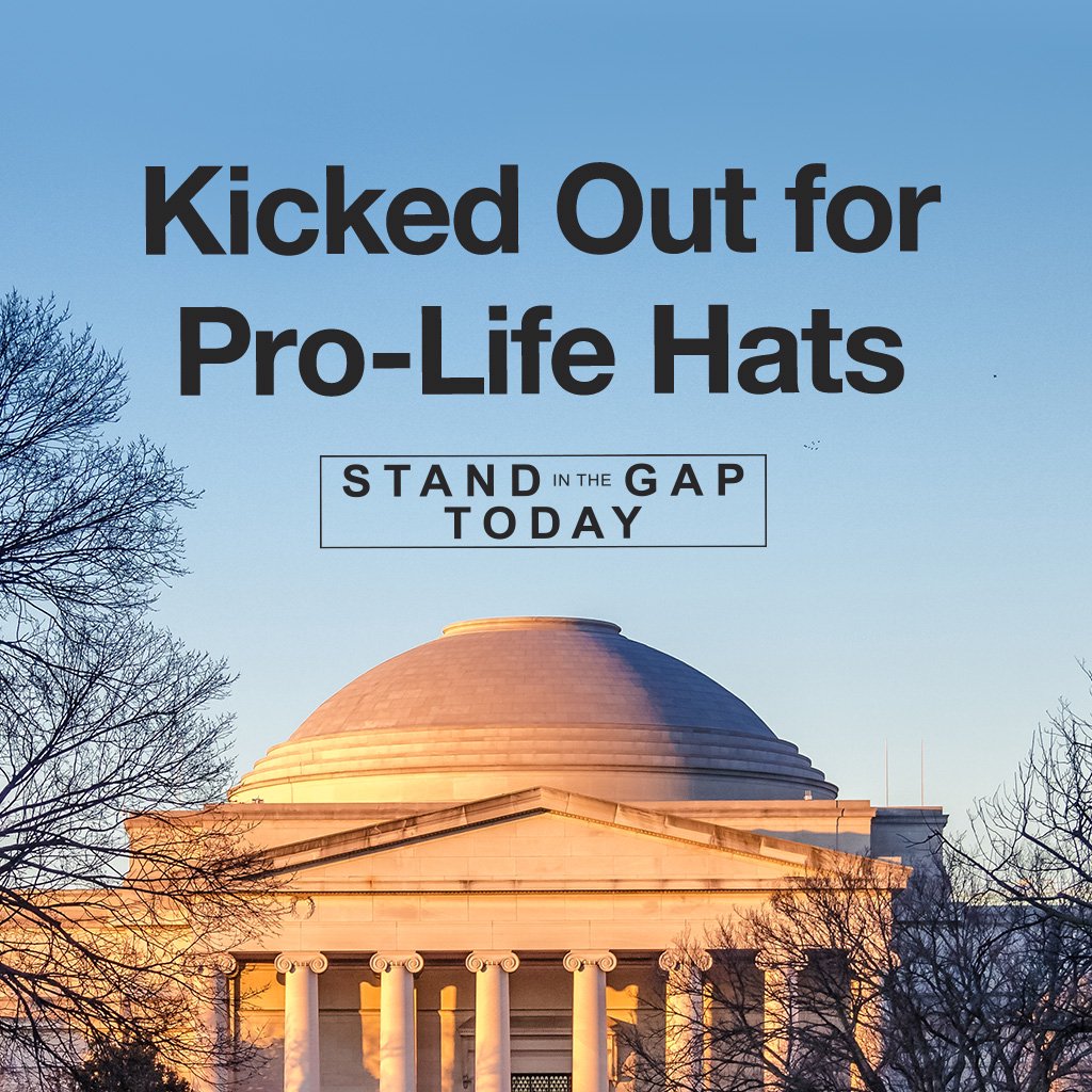 3/31/23 - Kicked Out for Pro-Life Hats