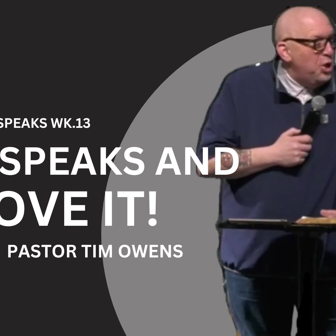 When God Speaks Wk. 13 // God Word Speaks and I Love It! episode artwork
