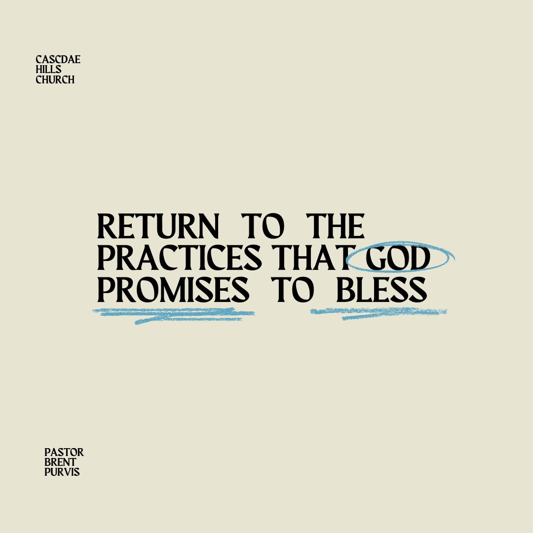 Return to The Practices That God Promises to Bless episode artwork