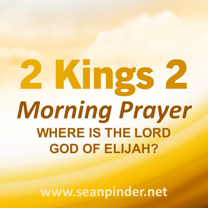 Where is the Lord God of Elijah