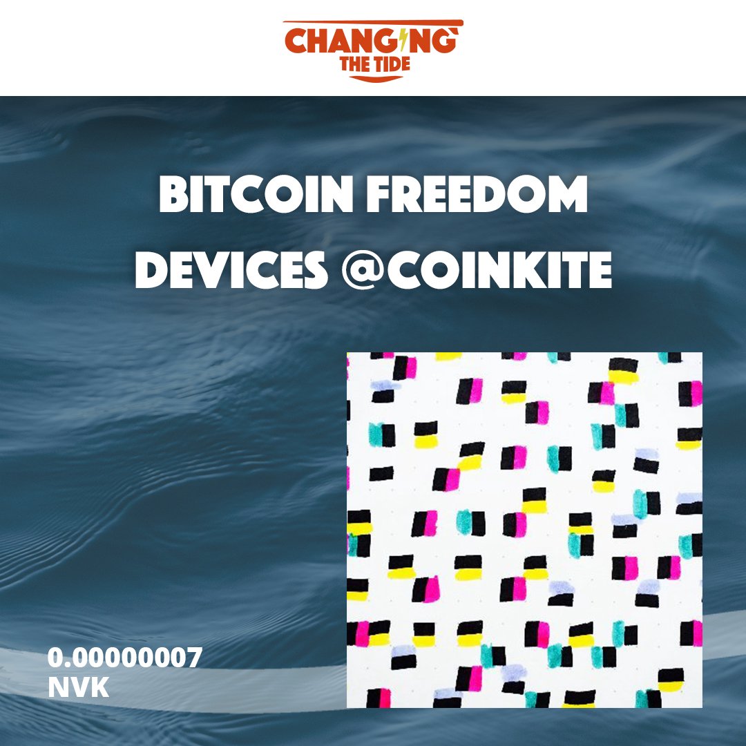 0.00000007: NVK, Bitcoin Freedom Devices @ Coinkite