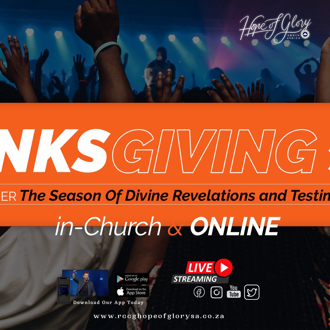 The Hope Of Glory - RCCG