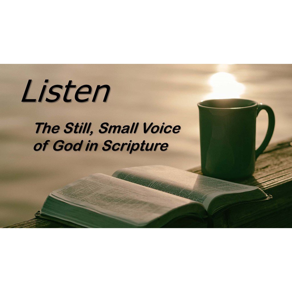 03-15-20 - The Still, Small Voice of God in Scripture episode artwork