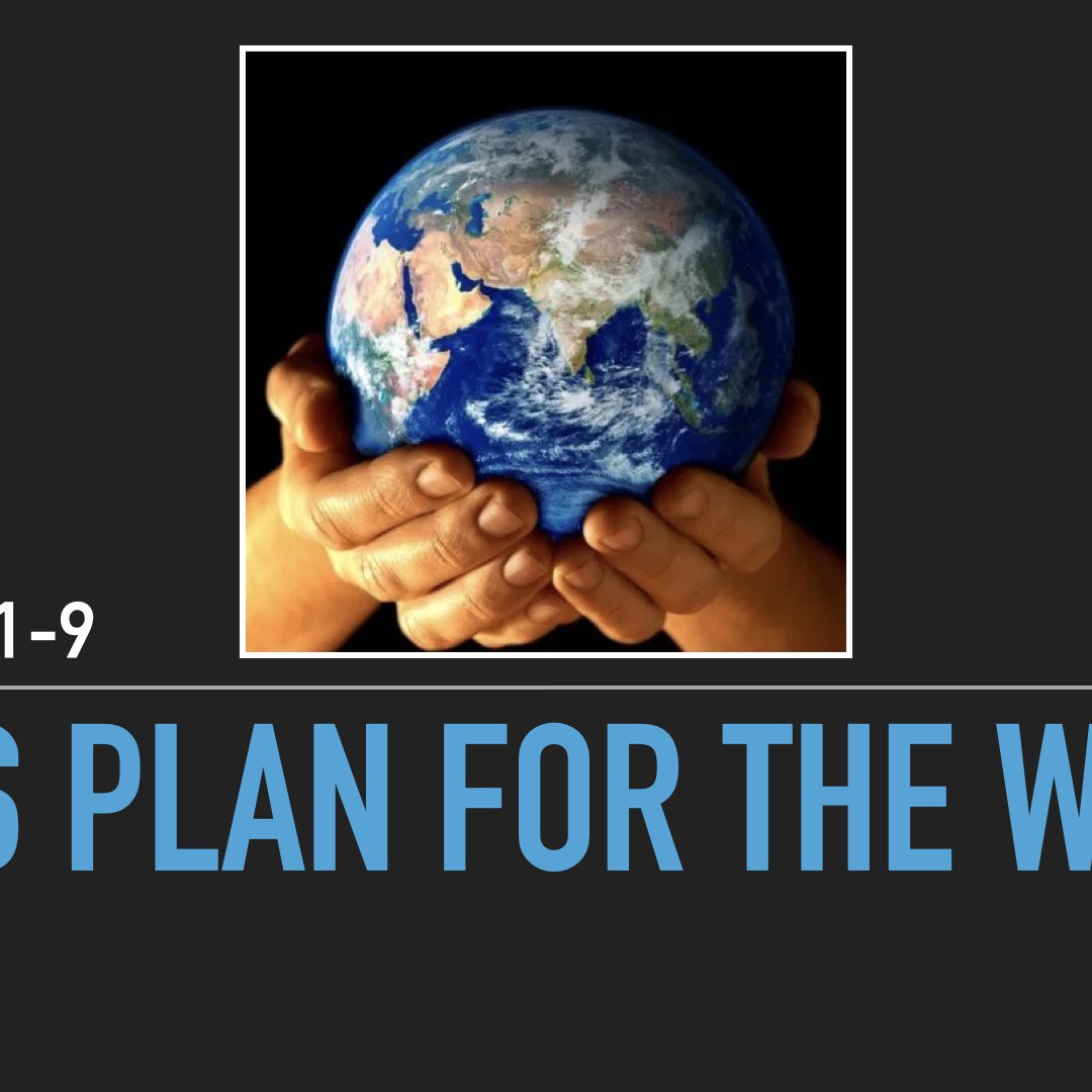 God's Plan For The World episode artwork