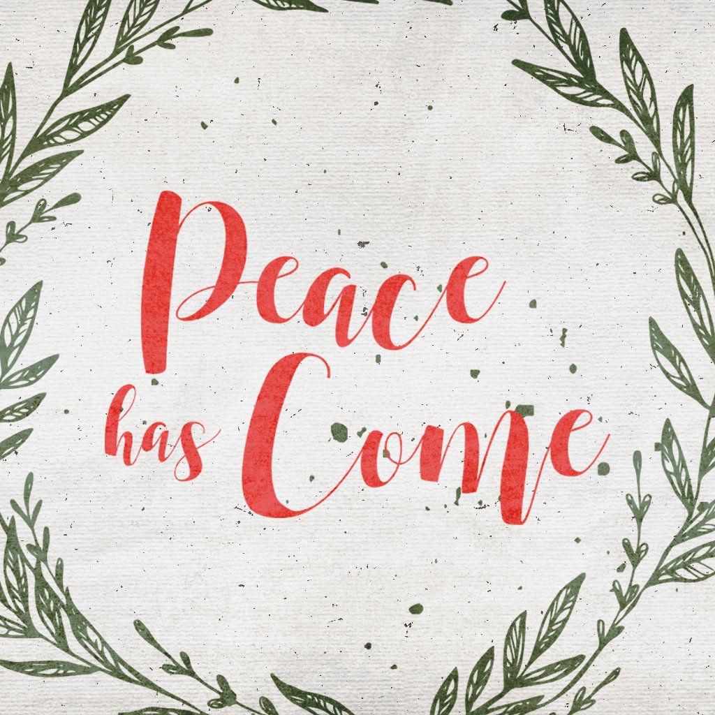 Peace Has Come : Wonderful Counselor