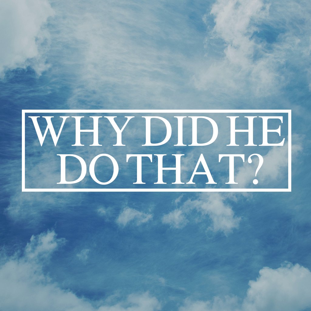 Why did he do that? episode artwork
