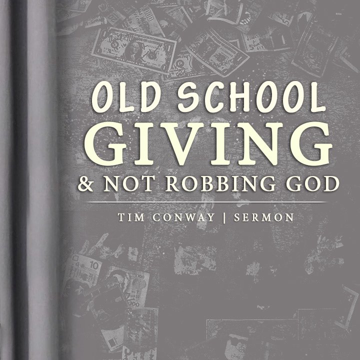 Old School Giving & Not Robbing God episode artwork
