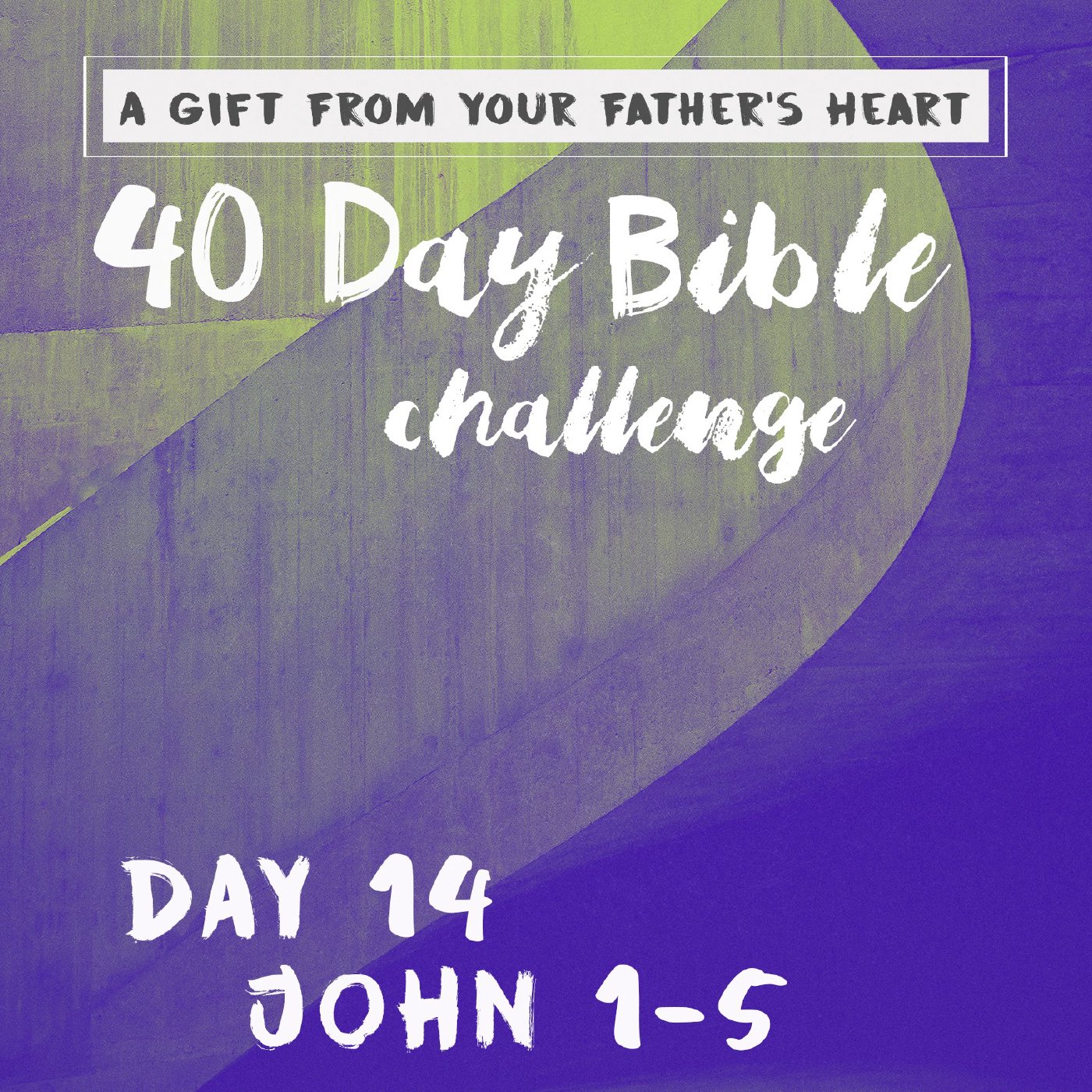 Day 14 - John 1-5 episode artwork