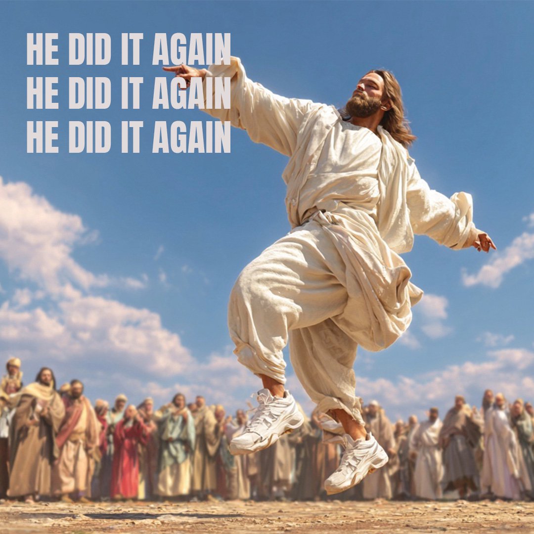 He Did it Again