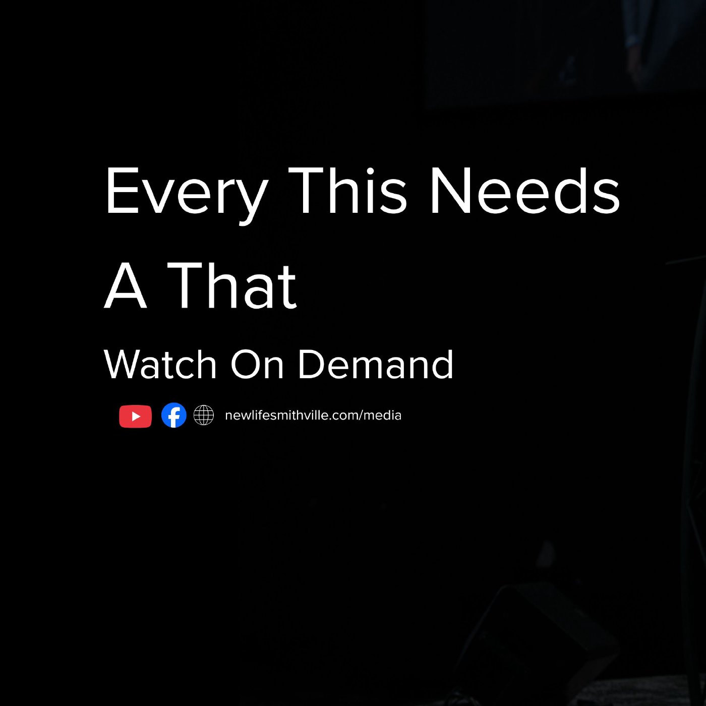 Every This Needs A That