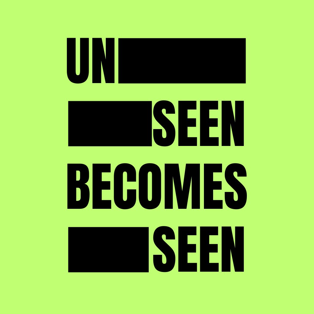Unseen Becomes Seen episode artwork