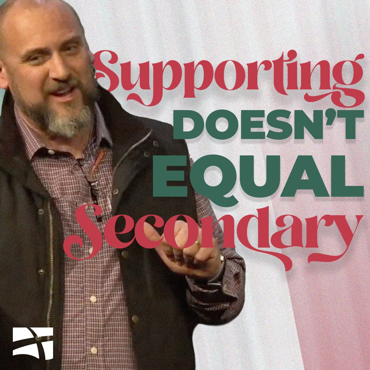 Supporting Doesn't Mean Secondary episode artwork