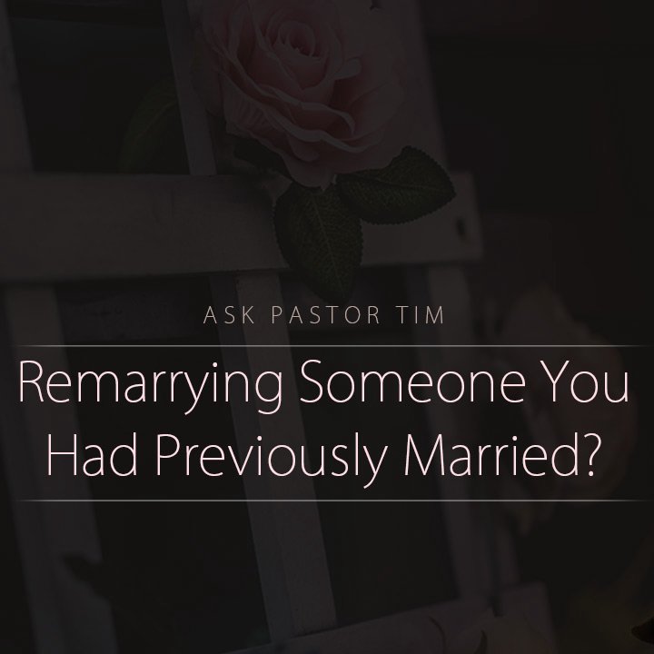 Remarrying Someone You Were Previously Married Too? episode artwork