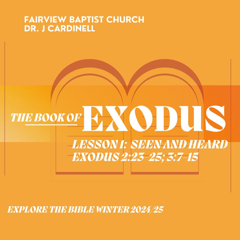 Fairview Baptist Small Group Lesson