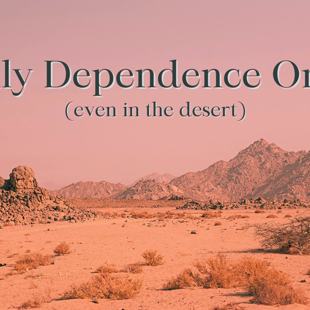 A Daily Dependence On God episode artwork