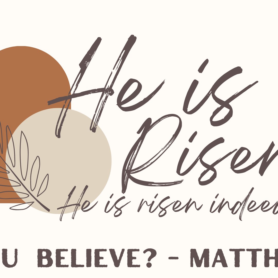 Matthew 28 (Do You Believe?) (Easter)