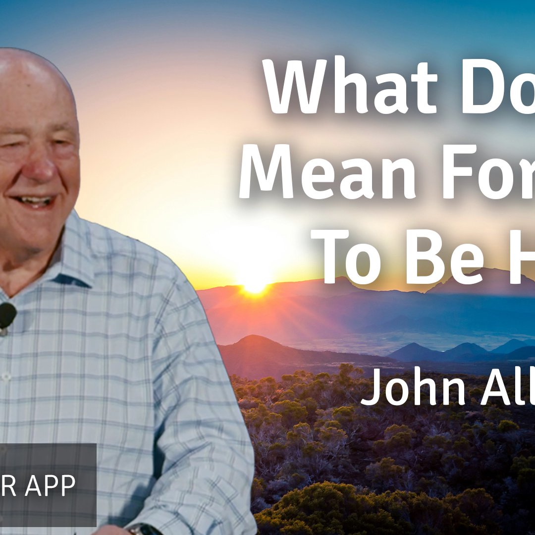 What Does It Mean For GOD To Be Holy? | John Alley | 23rd November 2025 episode artwork